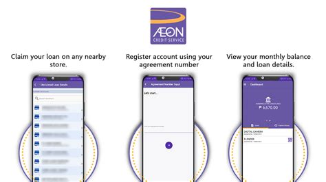 Aeon Credit Service Personal Loan, Installment, App.